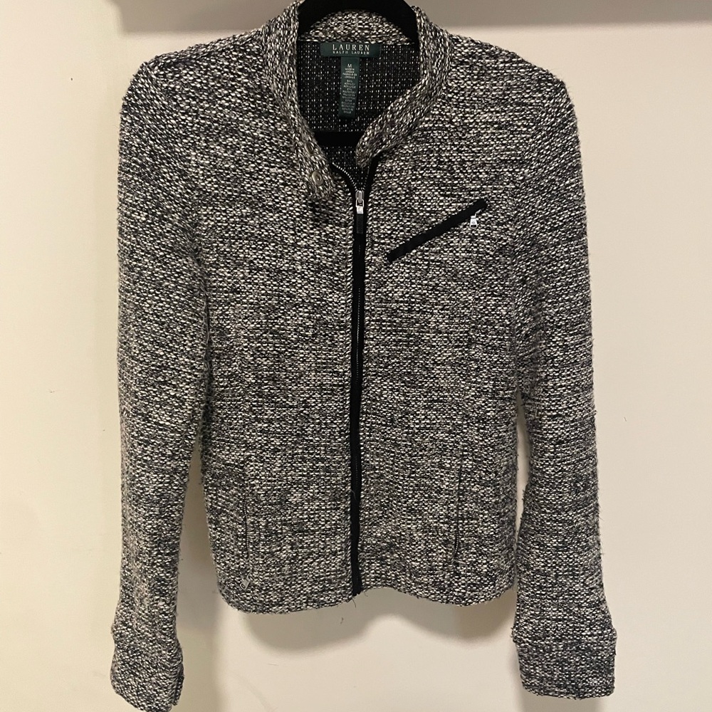 Black and White Women's Jacket